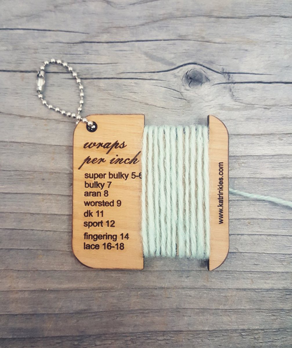Katrinkles Mini Knitting and Crocheting Tools - Wraps per Inch
