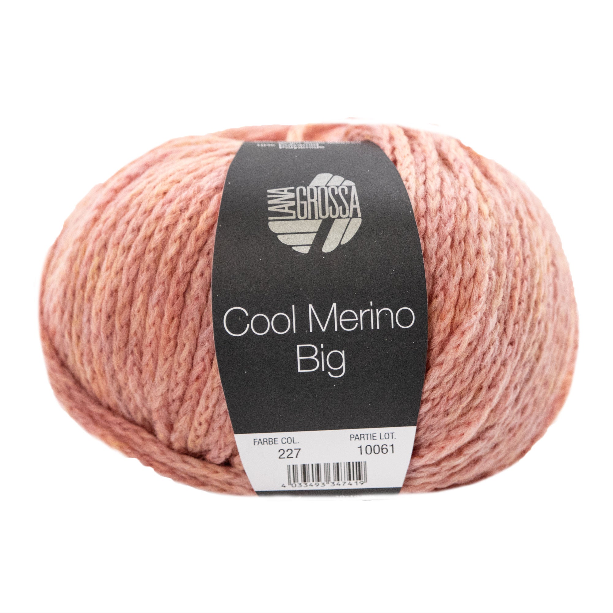 Lana Grossa Super Soft Cool Merino Big Yarn - 227 Antique Pink
