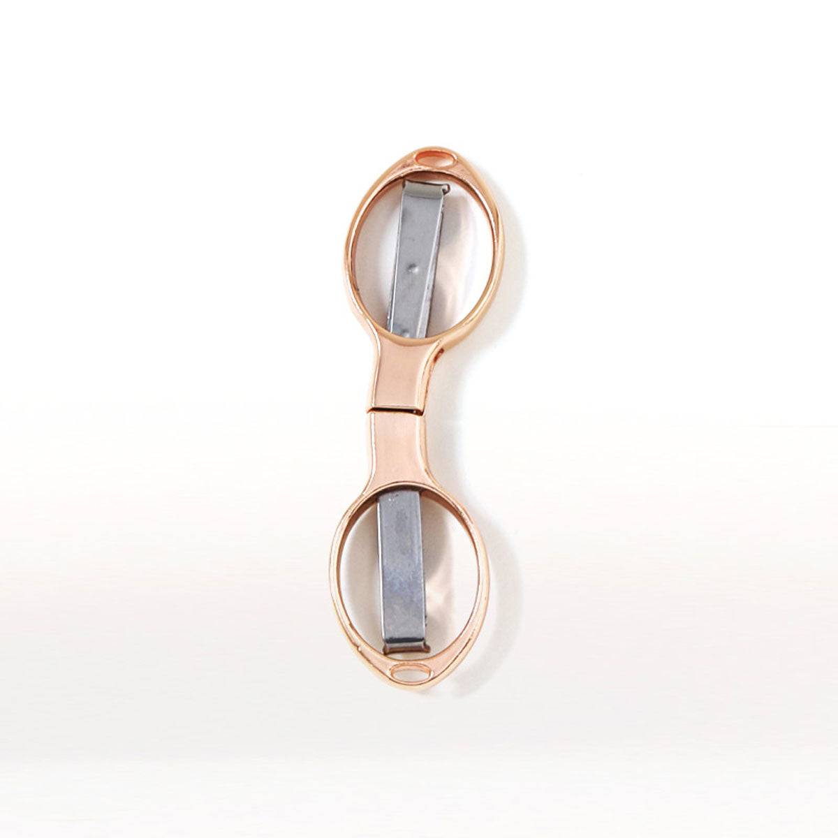 KnitPro Rose Gold Folding Scissors - Ideal for Knitting Projects