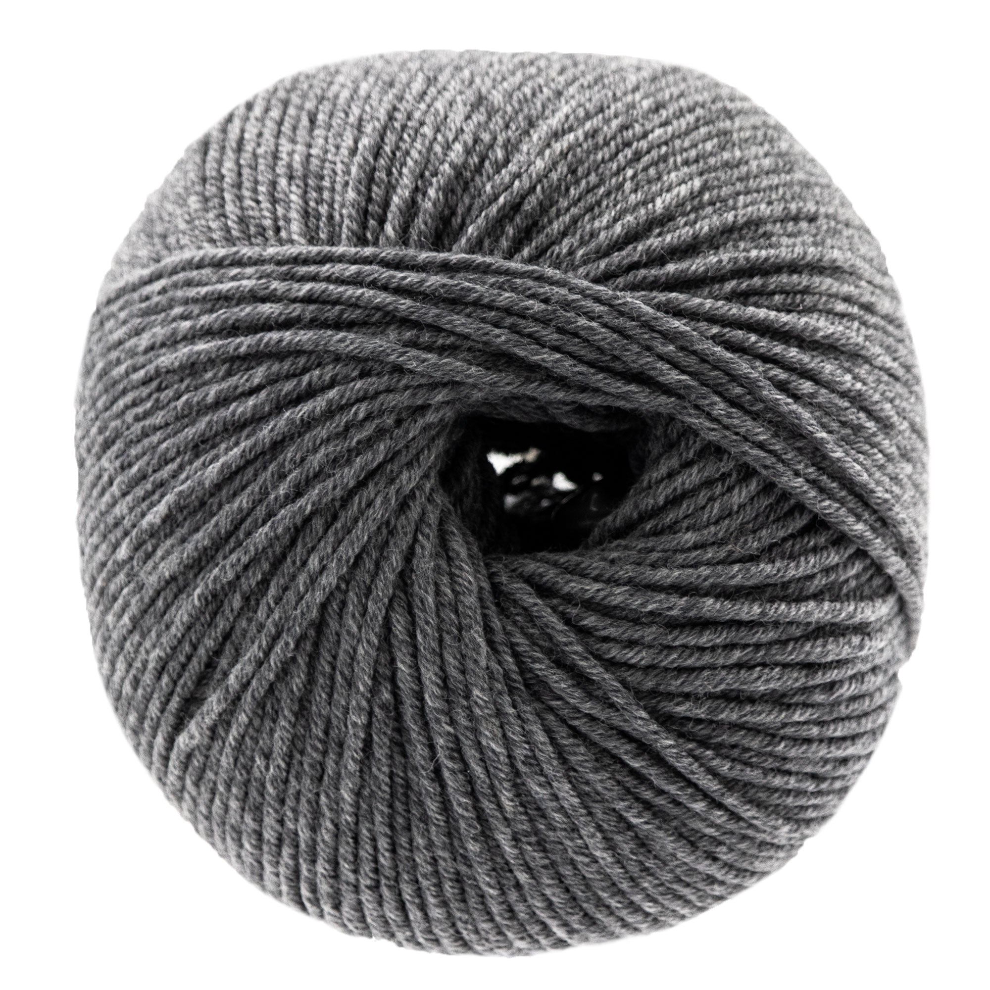 Lana Grossa Cool Wool Big Yarn - 0617 Dark Grey Melange | Premium Extra Fine Merino Wool