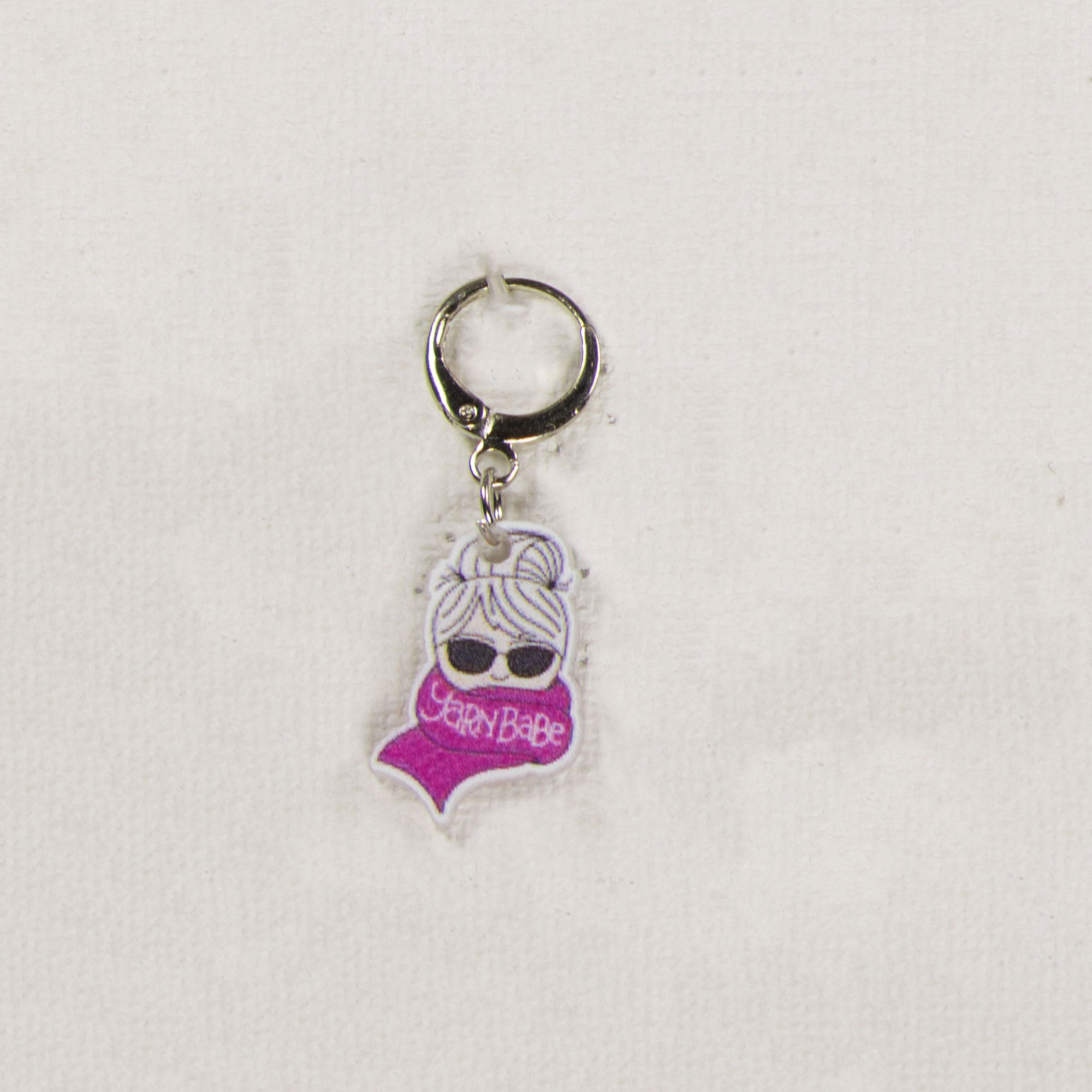 Hot! Jimmy Beans Wool Yarn Babe Pink Scarf Stitch Marker