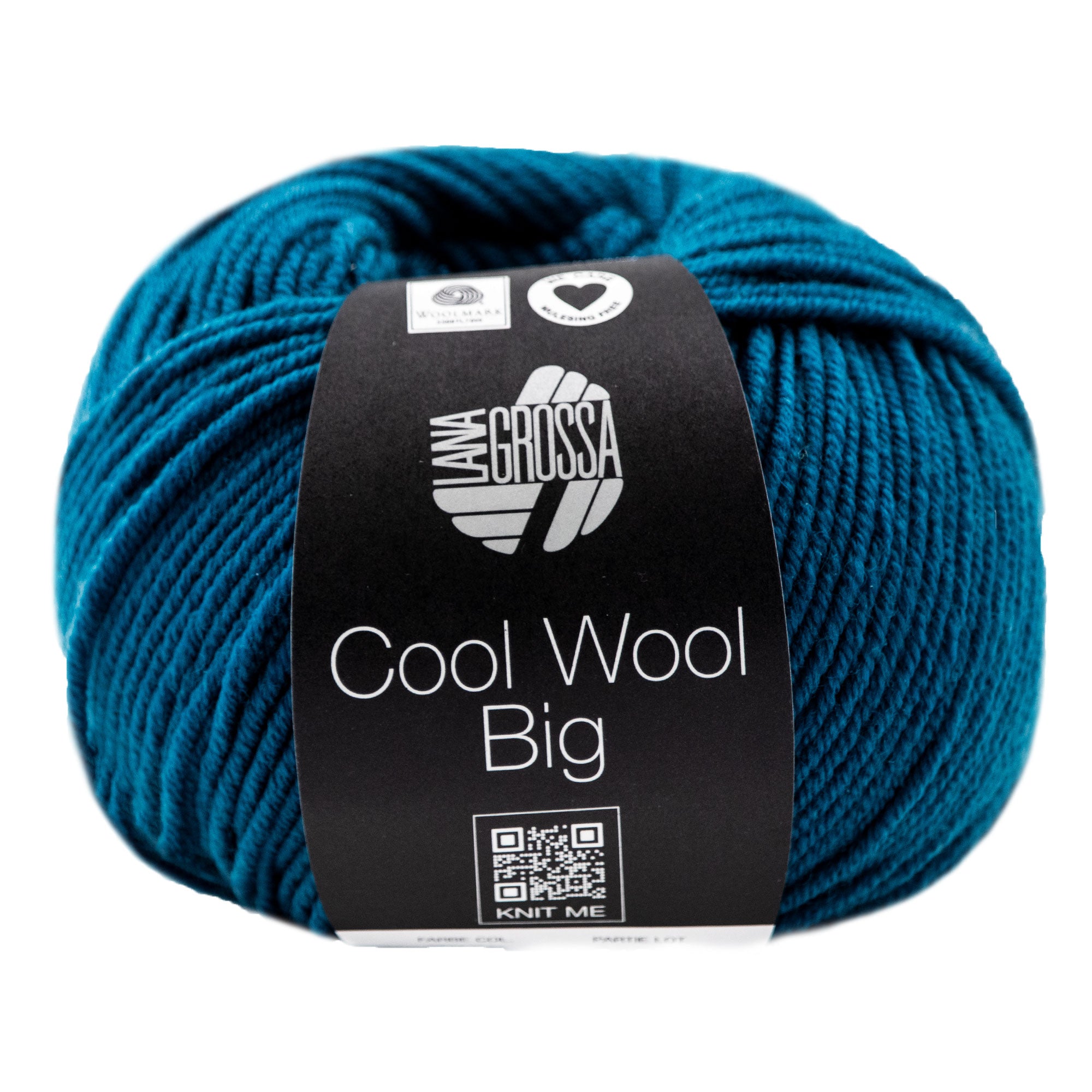 Lana Grossa Luxury Cool Wool Big Yarn - 0979 Dark Petrol