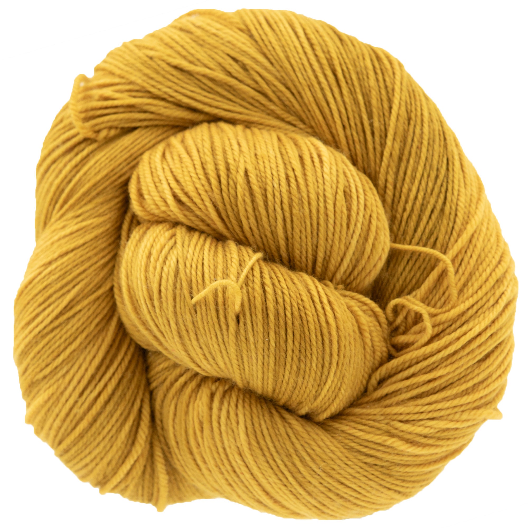Dream in Color Smooshy Yak Yarn - Stunning Amber Glass Shade
