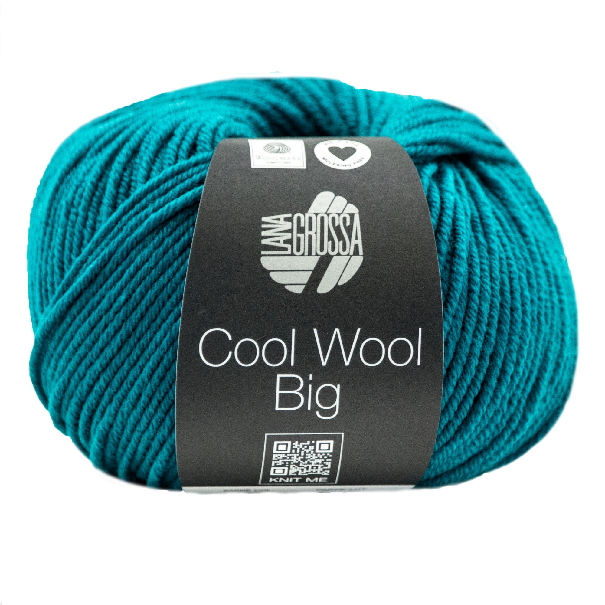 Lana Grossa Luxury Cool Wool Big Yarn - 1003 Blue - Green