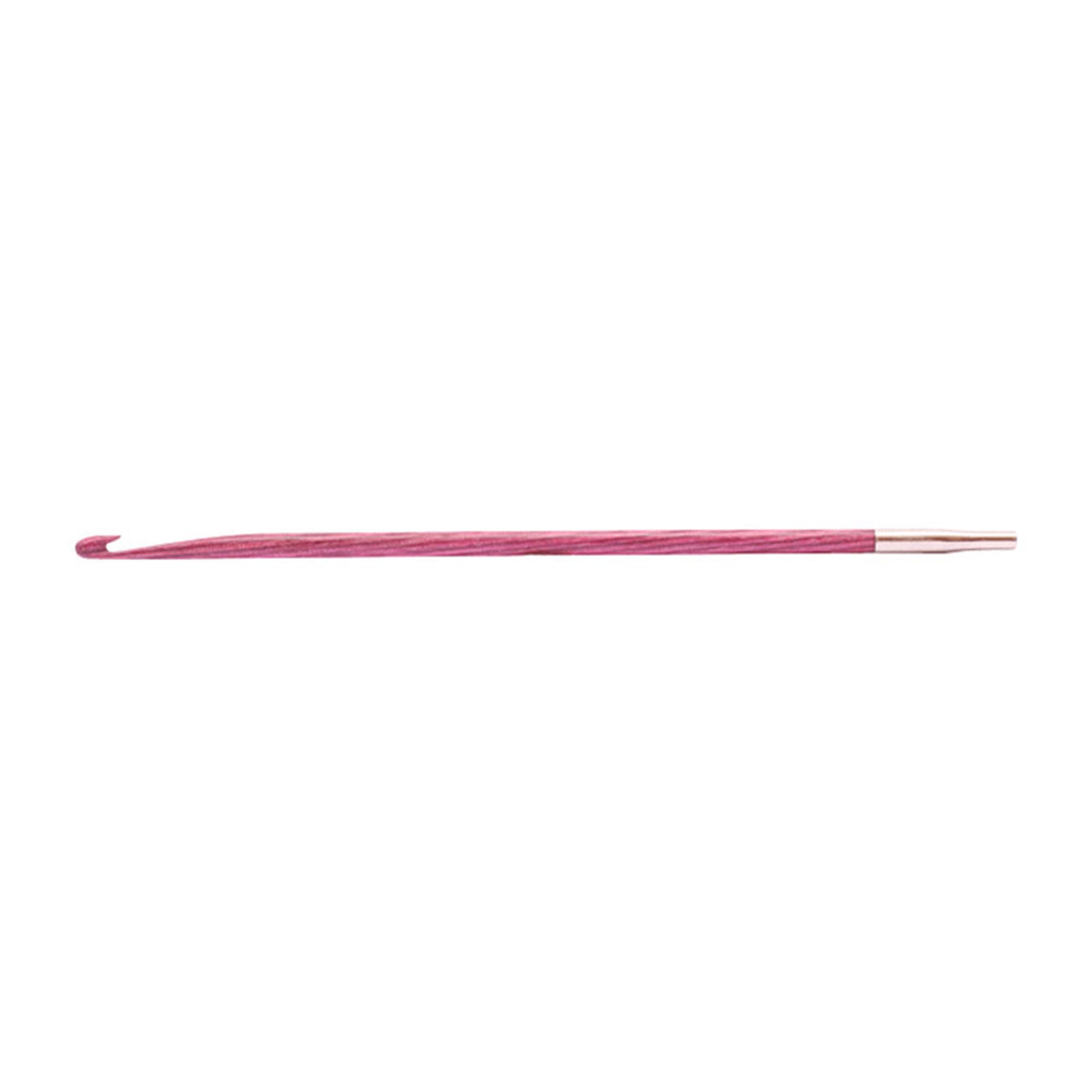 KnitPro Dreamz Fuchsia Fan Tunisian/Afghan Interchangeable Hooks - M (9.0mm)