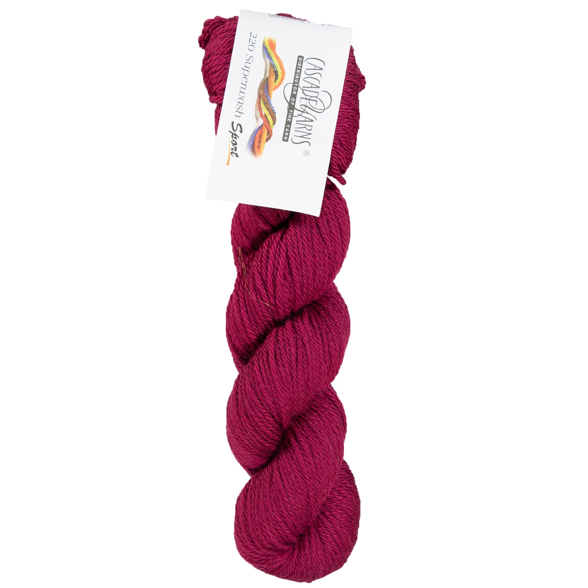 Cascade Yarns 220 Superwash Sport Yarn - Soft and Versatile 0264 Beet