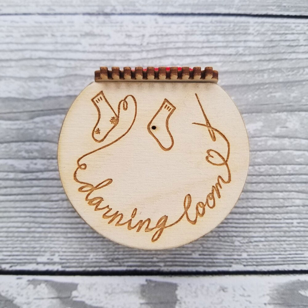 Original Katrinkles Darning and Mending Loom Kit - Ideal for Fixing Garments and Socks