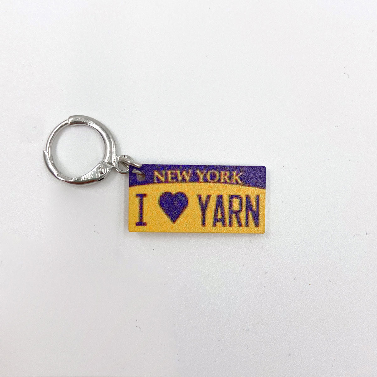 Jimmy Beans Wool State Stitch Markers - New York: Exclusive Souvenir for Stitchers