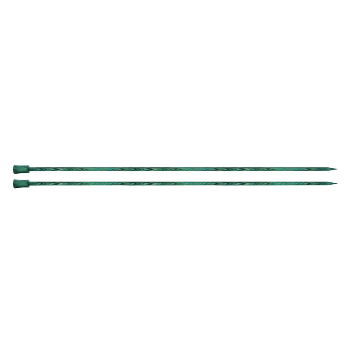 KnitPro Dreamz Single Pointed Needles - Premium US 15 Size, Set of 10 in Stunning Aquamarine