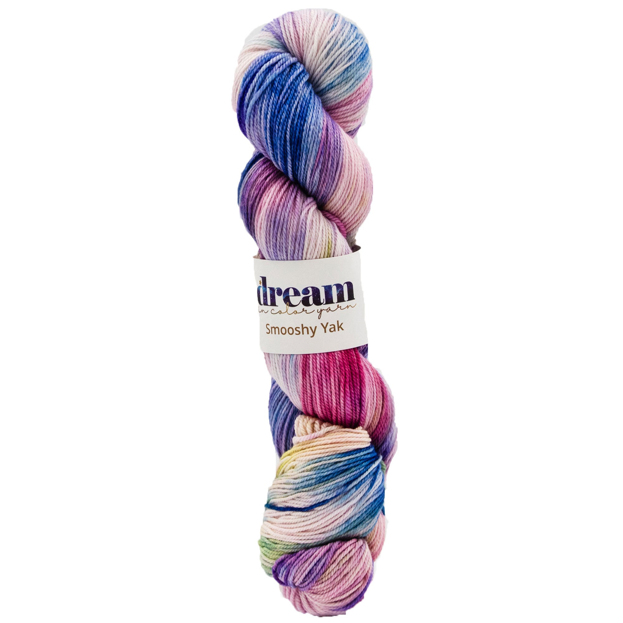 Dream in Color Smooshy Yak Yarn - Retro Vibe: Luxury Merino & Yak Blend