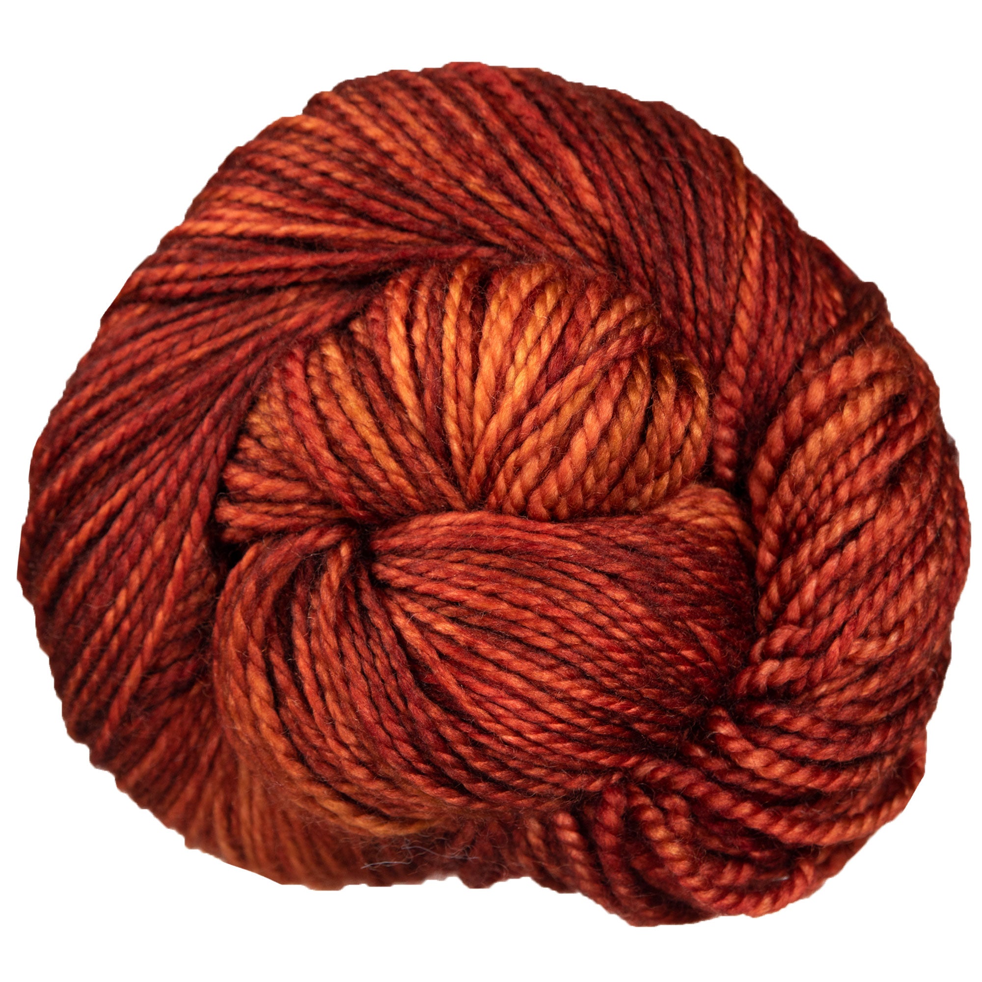 Madelinetosh Farm Twist Hand - Dyed Yarn in Saffron Shade