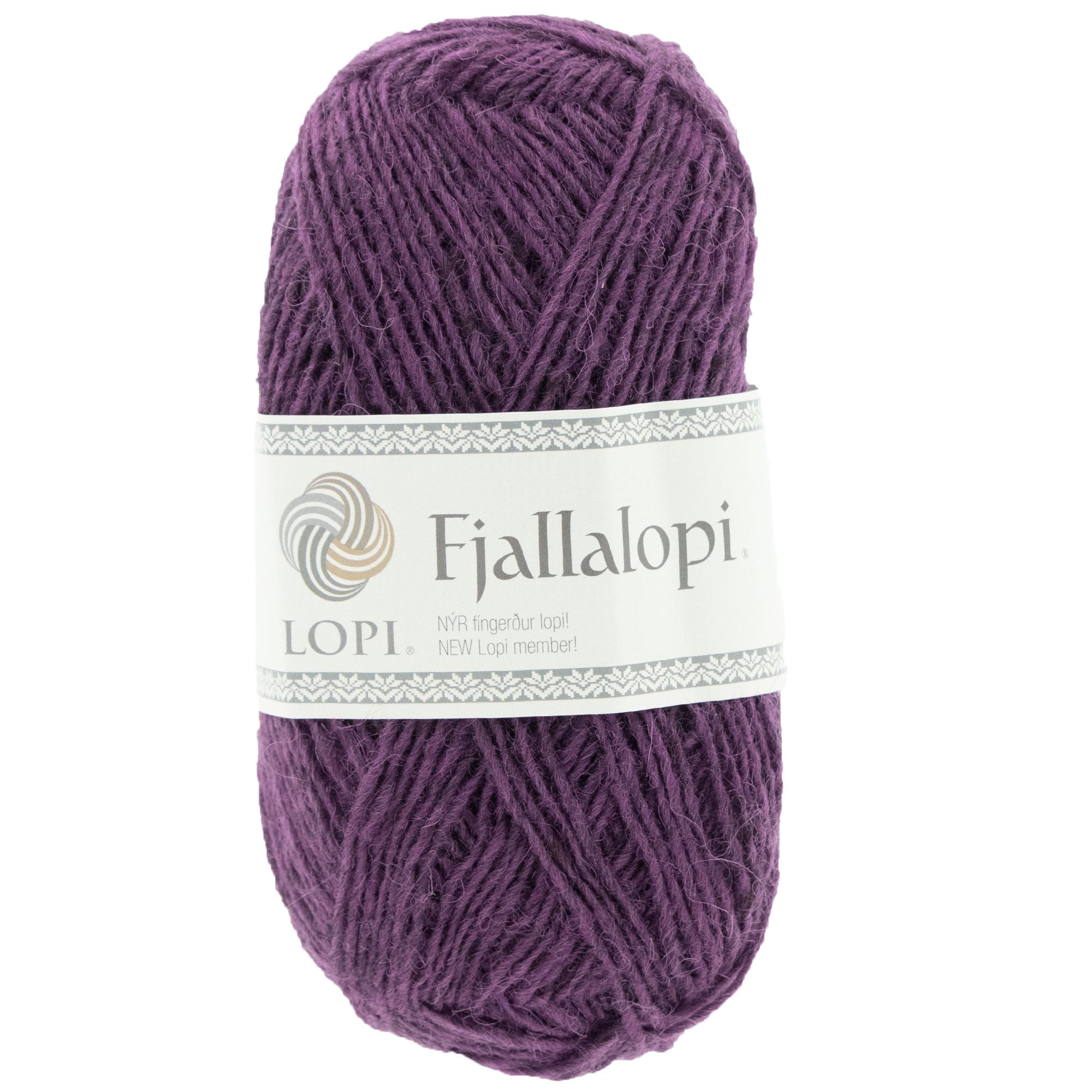 Lopi Fjallalopi Yarn 3073 Purple Rain - 100% Icelandic Wool for Light Garments
