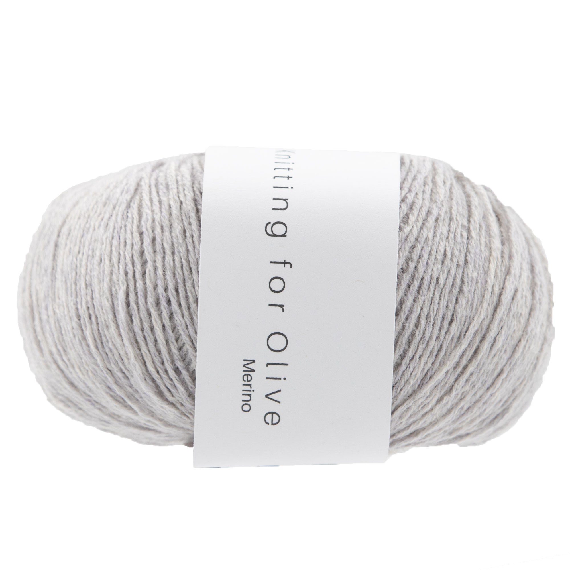 Ethical Pearl Gray Merino Yarn by Knitting for Olive - Ideal for All - Season Knitting