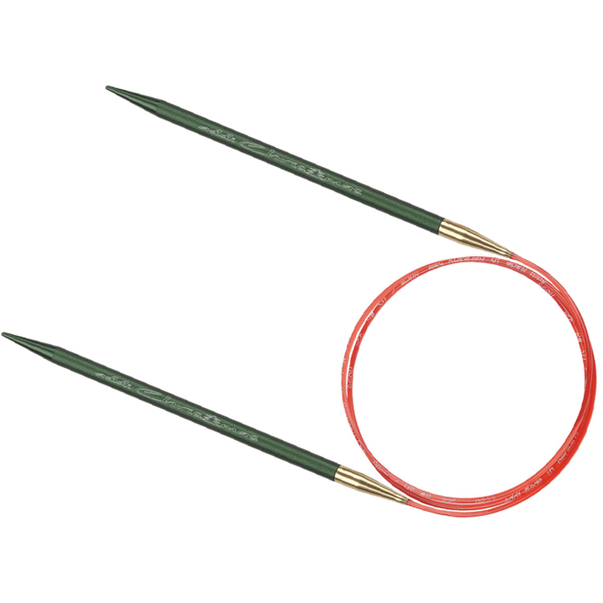 Addi US 10 - 32 Christmas Rocket Knitting Needles for Festive Crafting