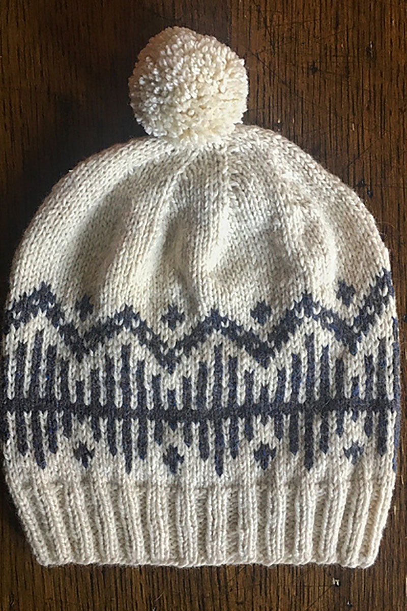 Justine Chenel Designs Alpine Lakes Beanie Pattern - Adult Medium PDF Download