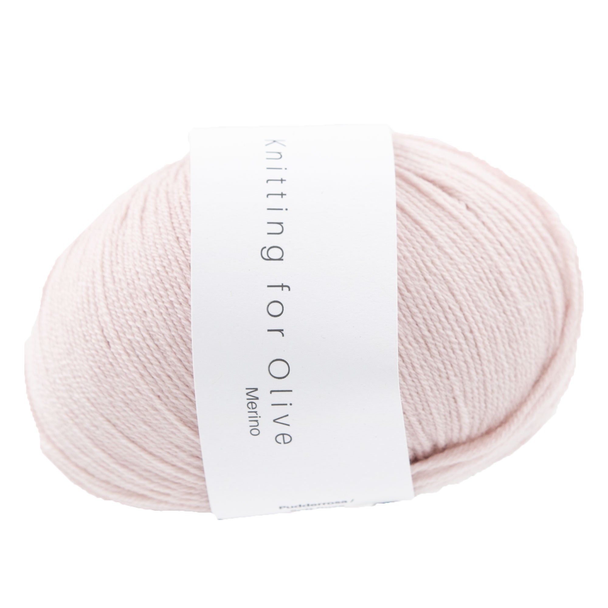 Ethical Merino Yarn for Knitting - Soft Rose by Knitting for Olive
