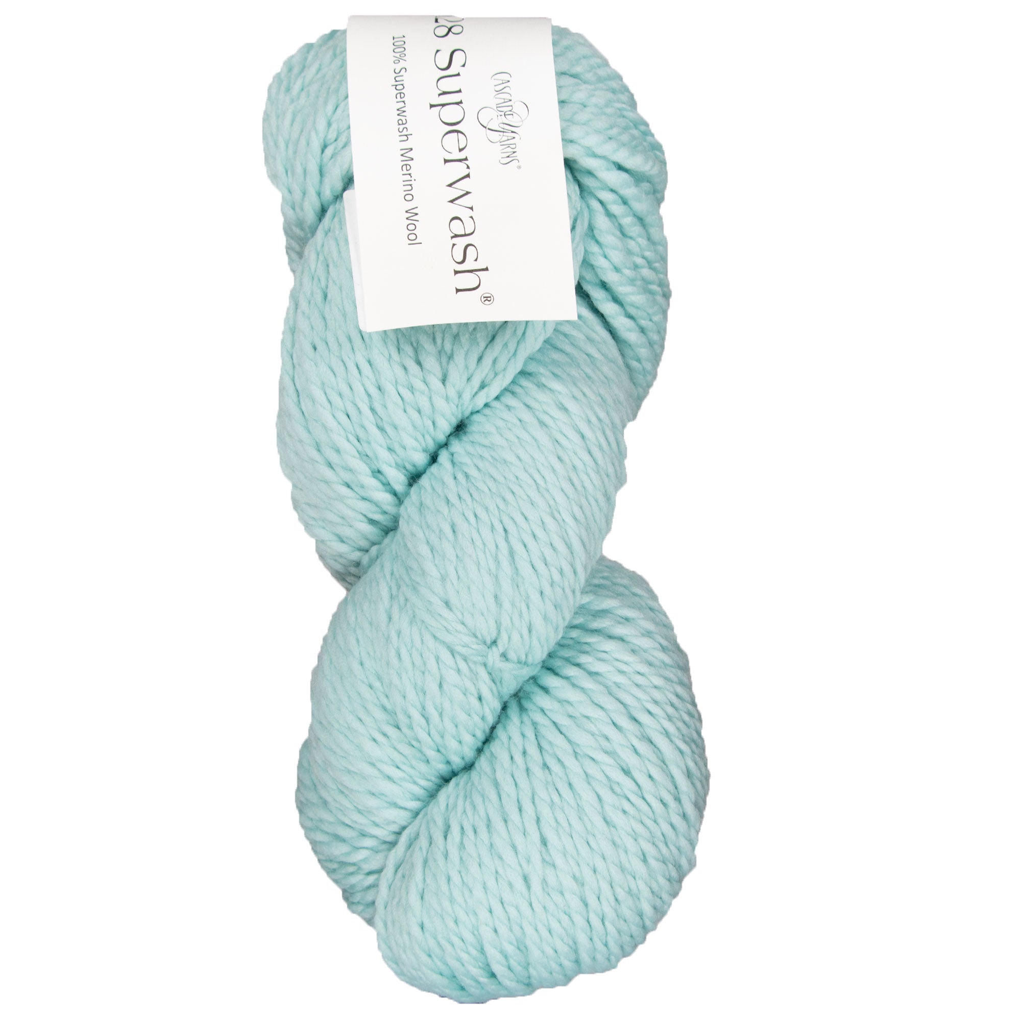 Cascade Yarns 128 Superwash Bulky Merino Wool Yarn - 321 Pastel Blue