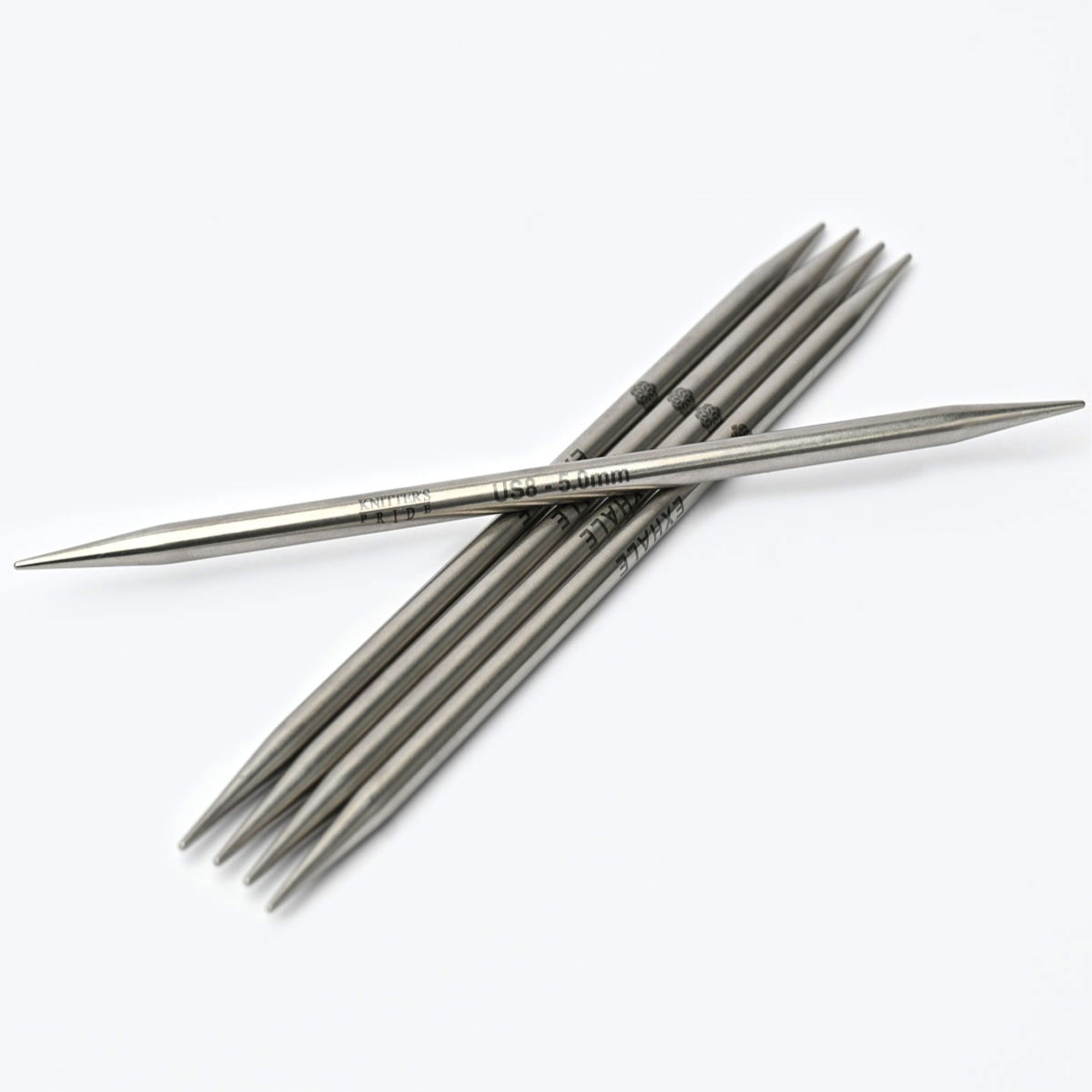 KnitPro Mindful Double Point Needles - Ideal for Socks, Hats & Sleeves - US 9 (5.5mm) - 8