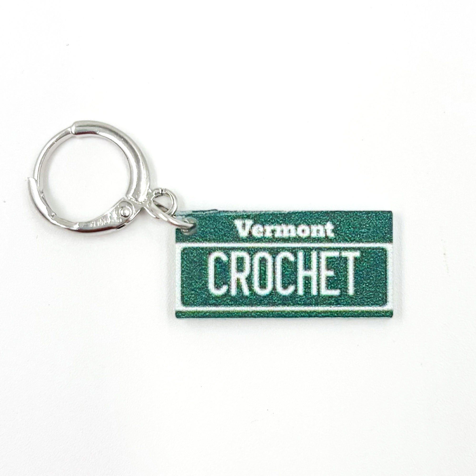 Jimmy Beans Wool Exclusive State Stitch Markers - Vermont, Ideal for Stitching Enthusiasts