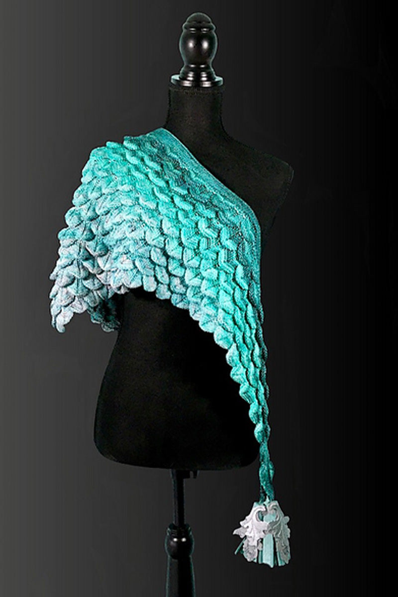 Madelinetosh Captivating Dragon Lore Shawl Knitting Kit