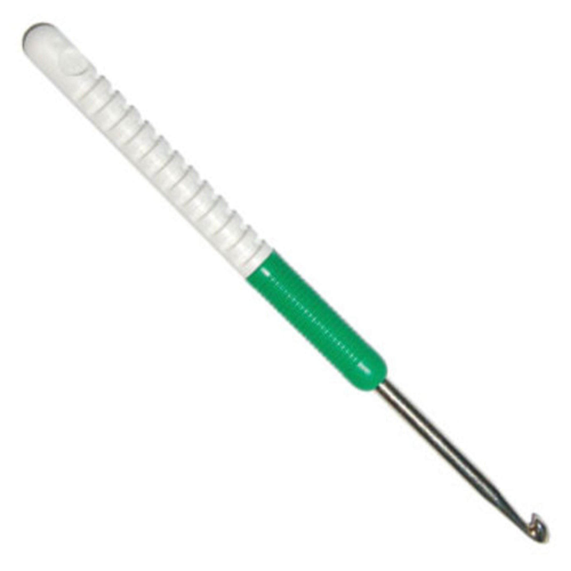 Addi Comfort Grip Color - Coded Crochet Hooks - F (4.00mm) for Comfortable and Colorful Crocheting