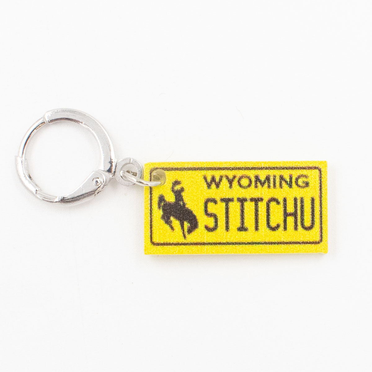 Jimmy Beans Wool Exclusive Wyoming State Stitch Markers - Commemorate Your USA Stitching Adventure