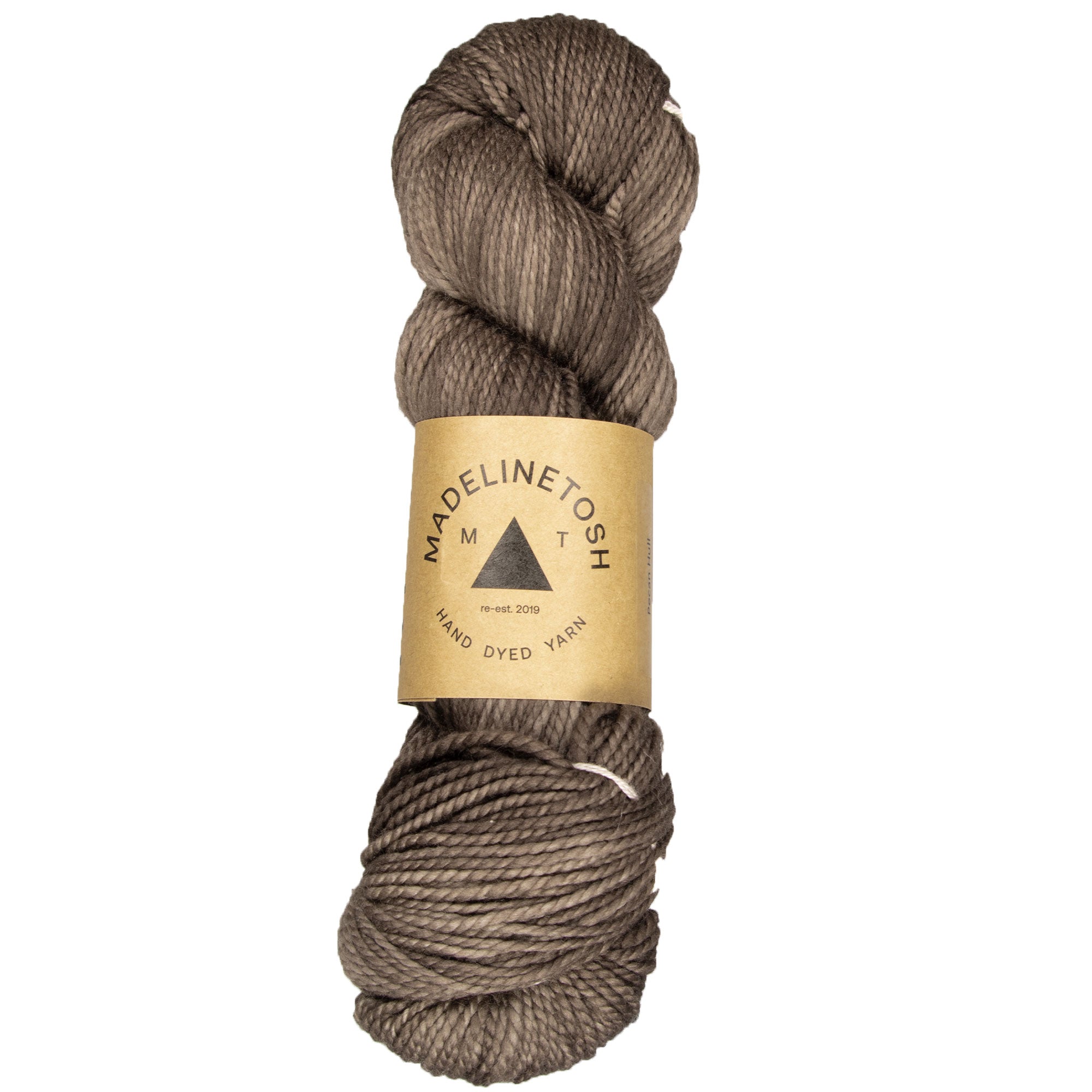 Madelinetosh Premium Farm Twist Yarn in Stunning Pecan Hull Color