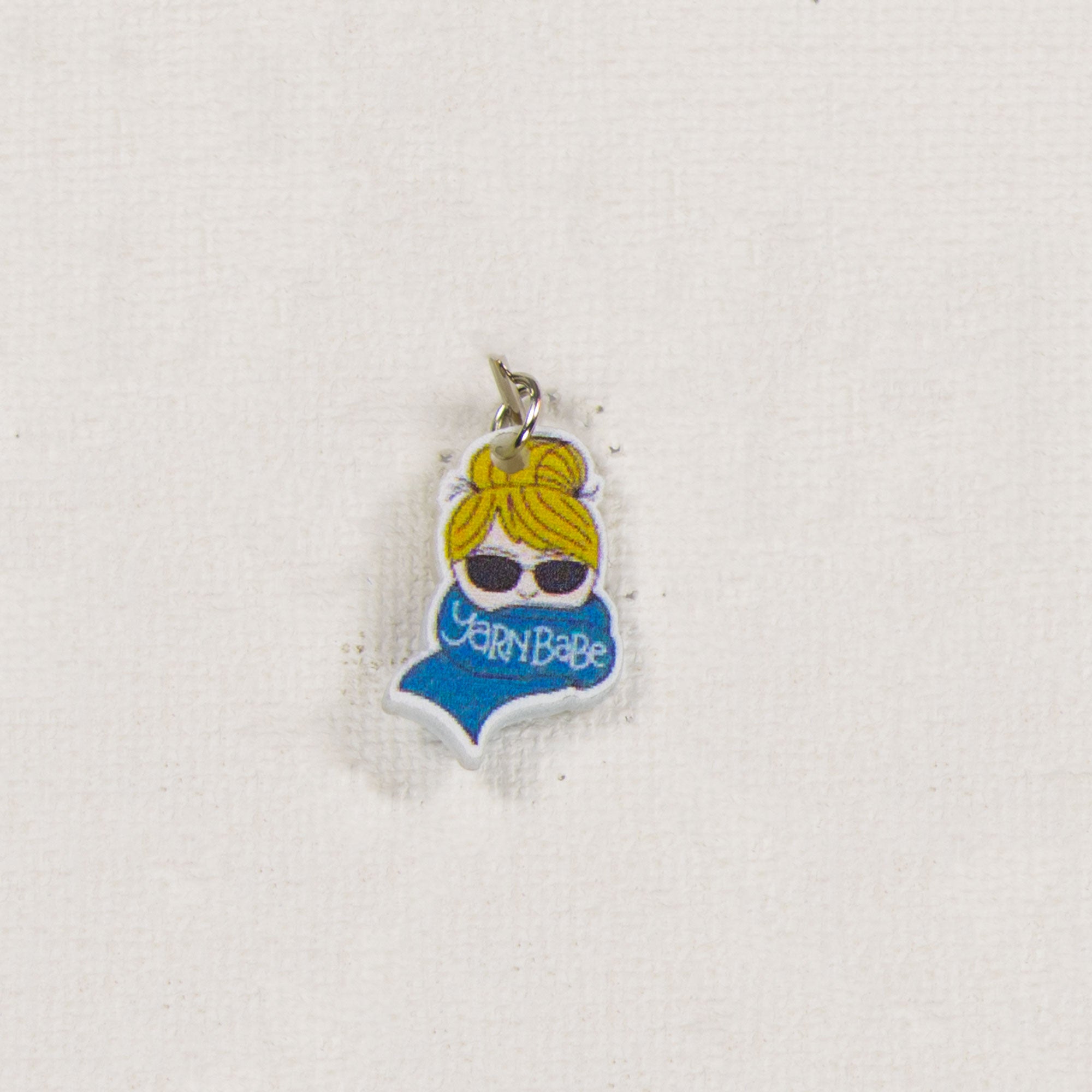 Hot! Jimmy Beans Wool Yarn Babe Blue Scarf Stitch Marker & Accessories