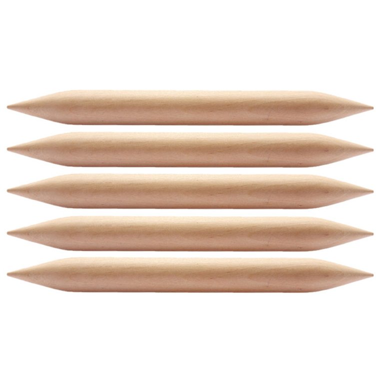 KnitPro Jumbo Birch Double Pointed Knitting Needles - Superb US 50 (25.0mm) for Ultra Bulky Yarns