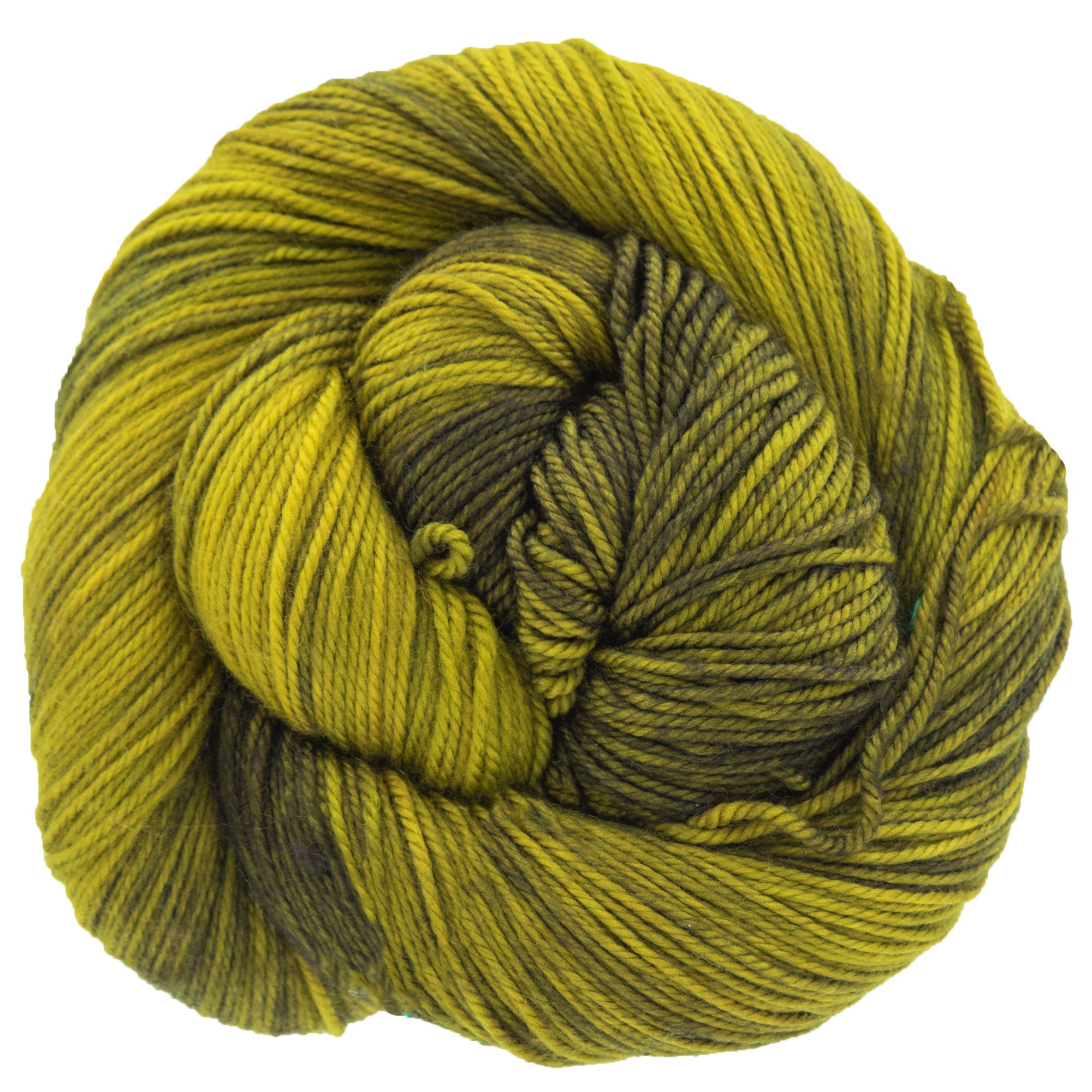 Dream in Color Smooshy Cashmere Yarn - Stunning Scorched Lime