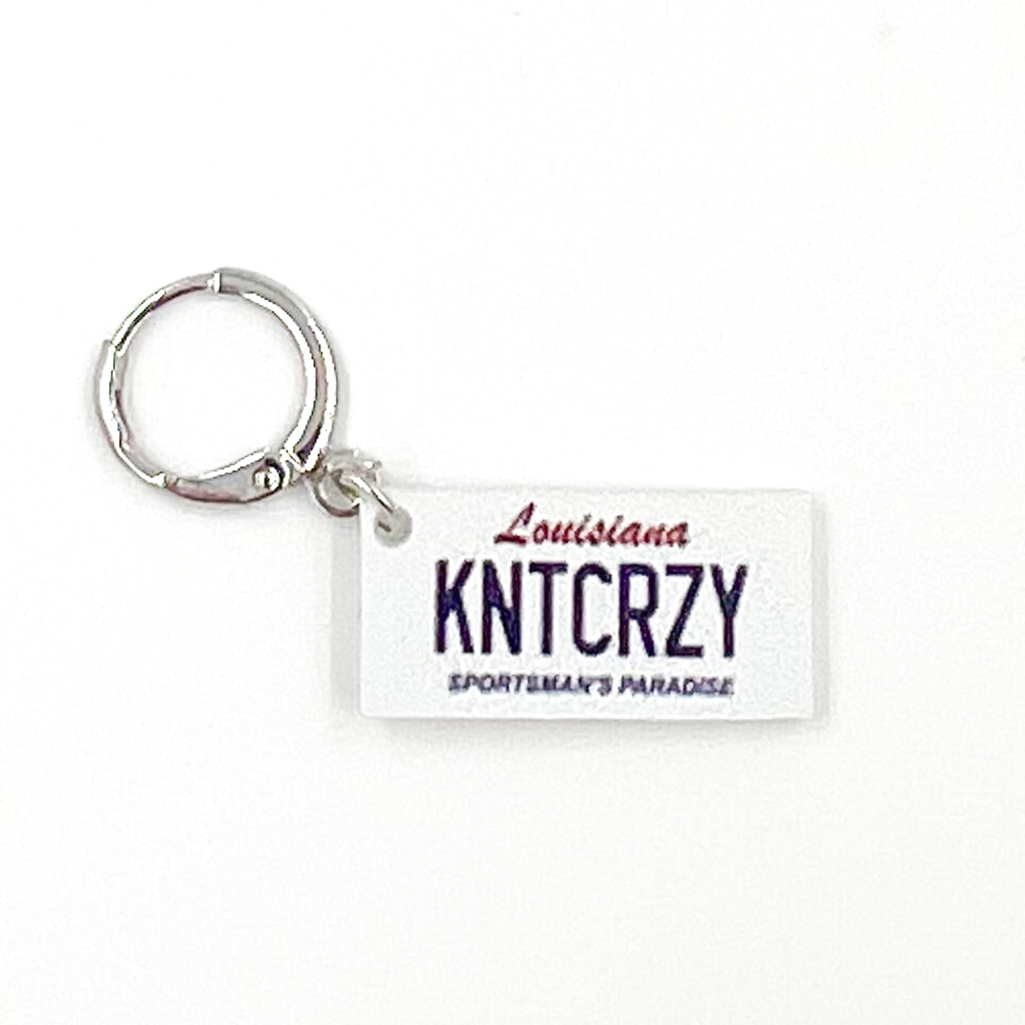 Jimmy Beans Wool Exclusive Louisiana State Stitch Markers - Ideal for USA Stitching Adventure