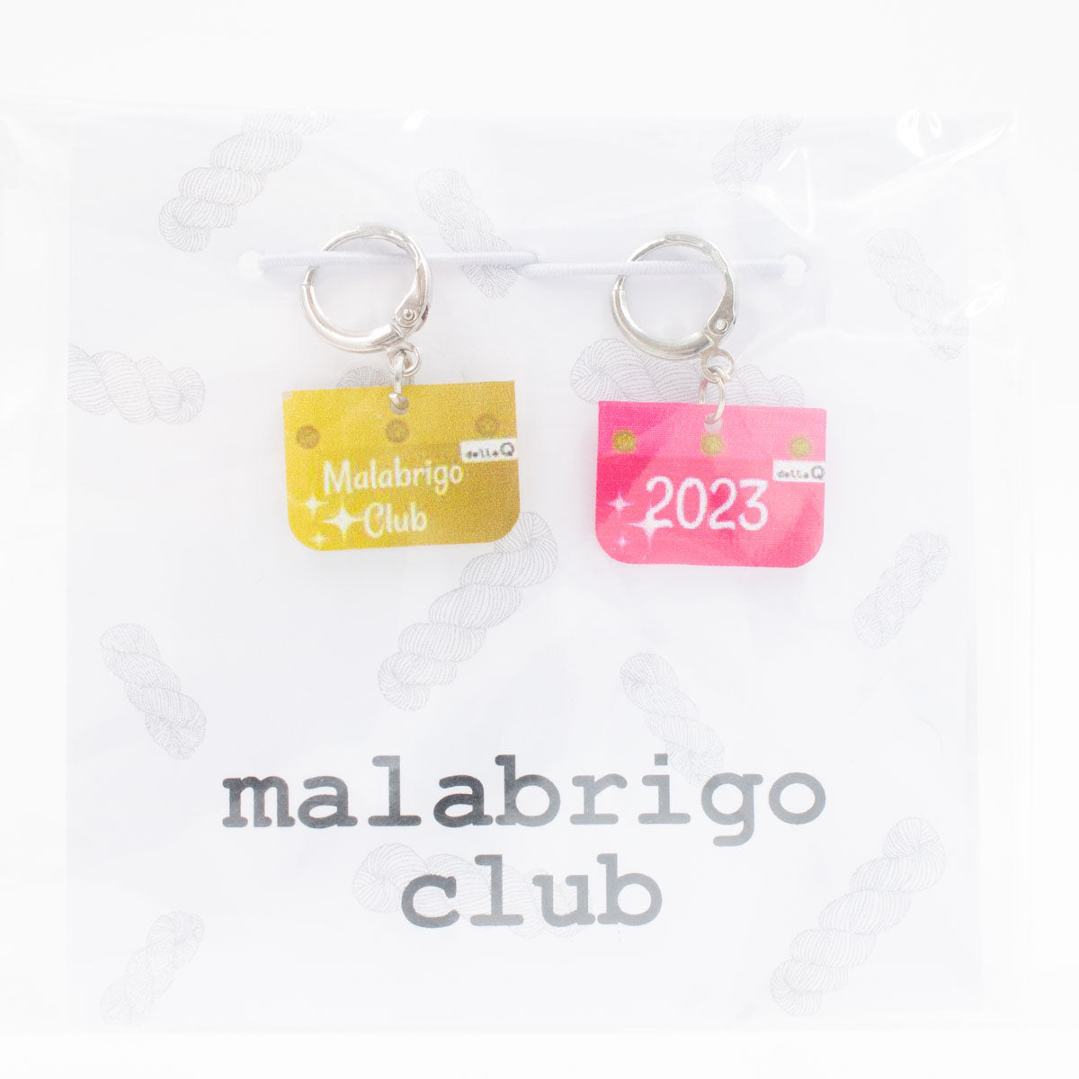 Hot Sale! Jimmy Beans Wool Pink & Gold Stitch Markers for Malabrigo Club 2023 Knitting & Crochet