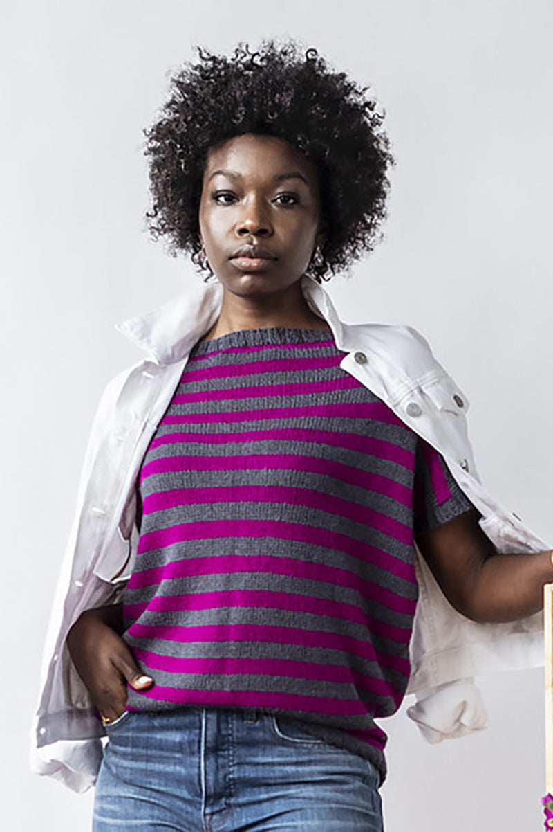 Kelbourne Woolens Exclusive Pattern Collection - Roxborough Dolman Tee PDF Download