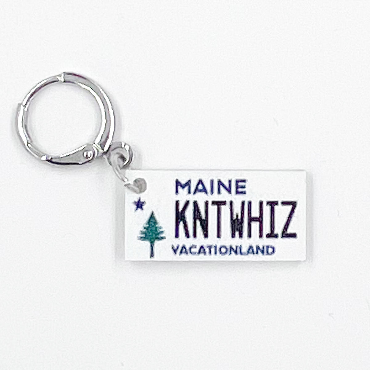 Jimmy Beans Wool Exclusive State Stitch Markers - Maine for Your Stitching Adventure