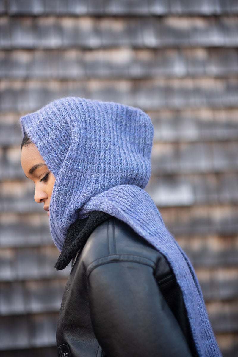 Berroco Booklet 427 - Dulce Patterns - Eloisa Cozy Scarf-Hood Hybrid PDF Download