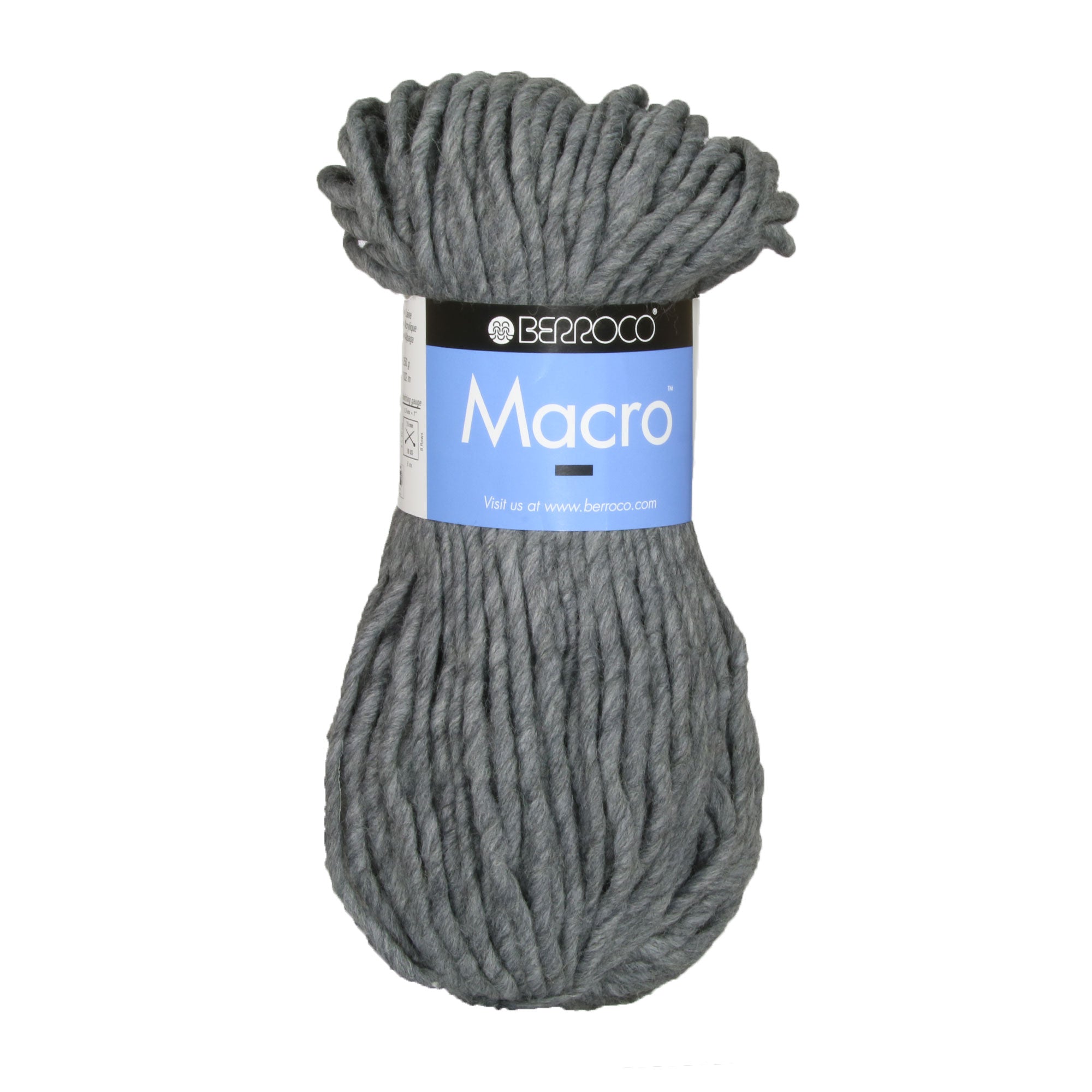 Berroco Macro Super Bulky Yarn - 6709 Caribou for Quick Knitting Projects