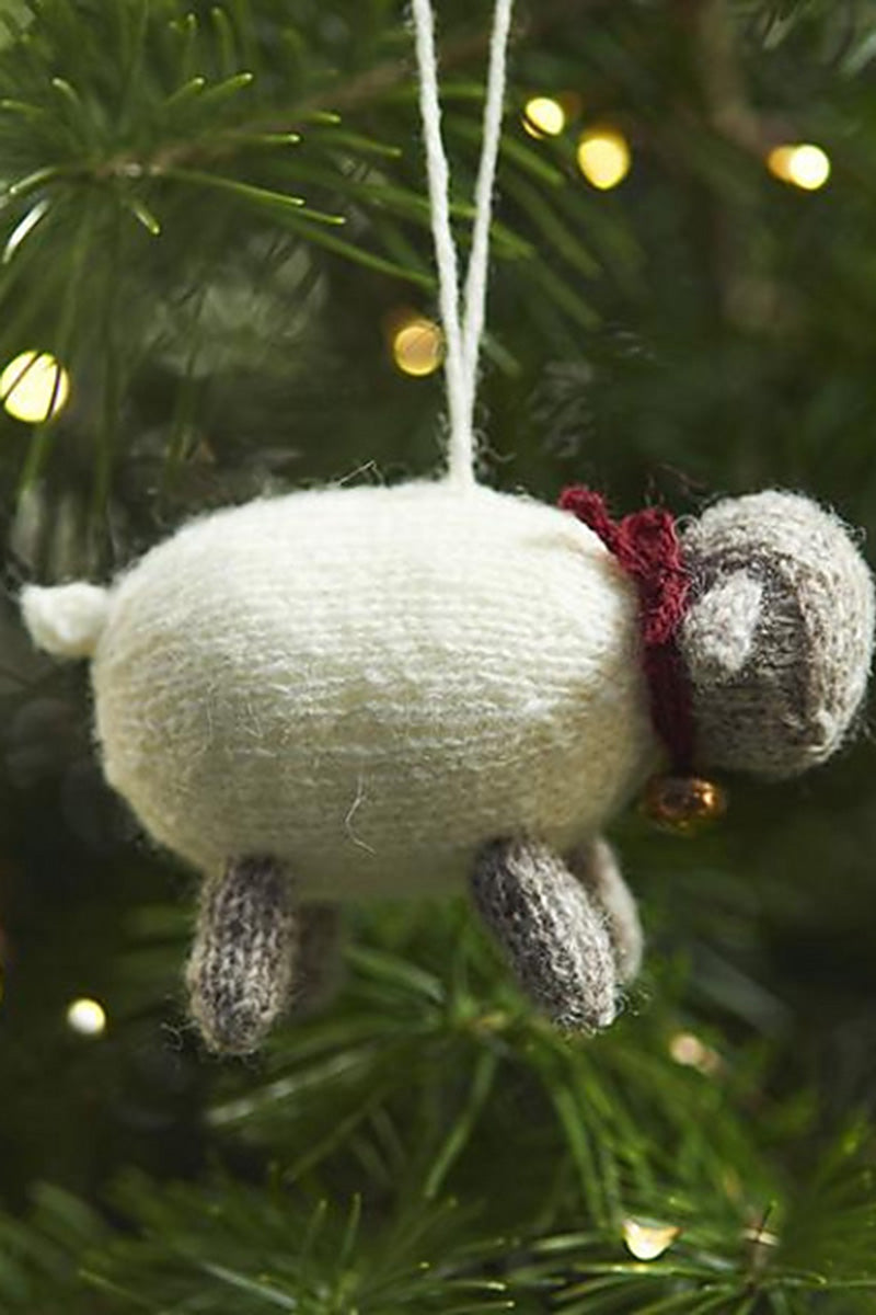 Jamieson's of Shetland Wooly Wee Sheep Knitting Kit - Ideal for Christmas Decor or Desk Companionship