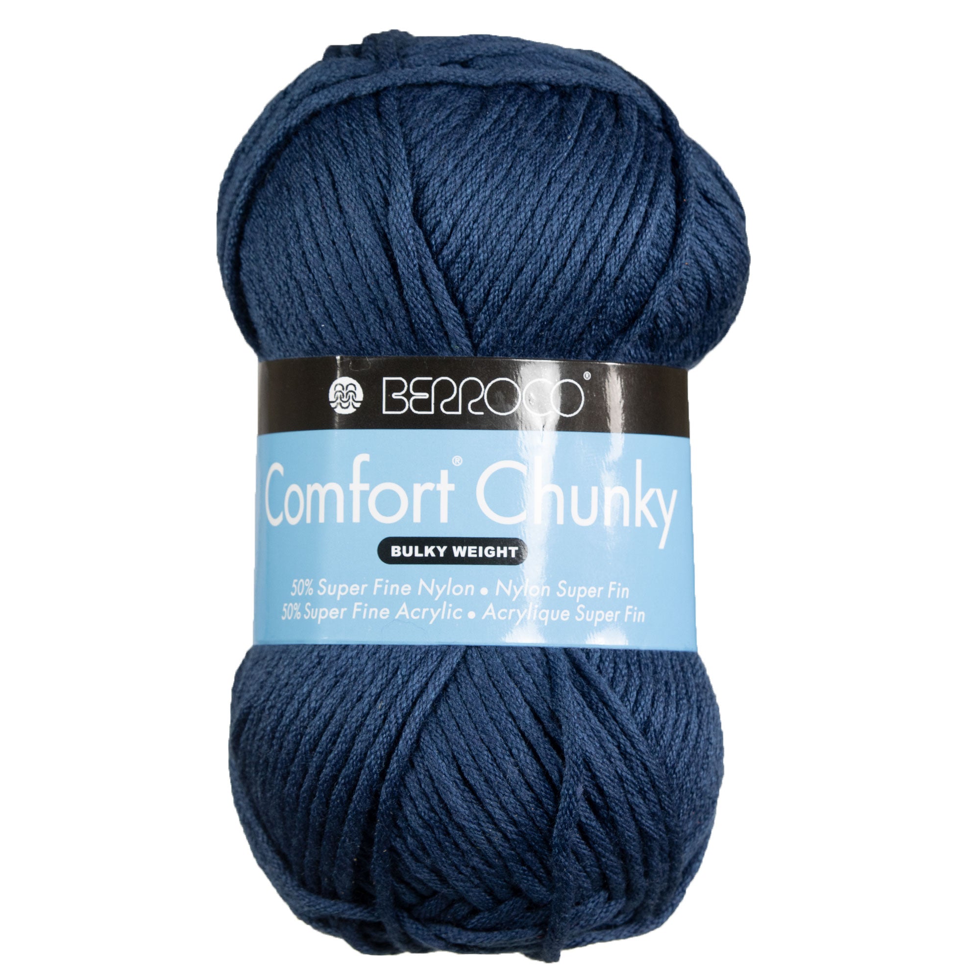 Berroco Comfort Chunky Bulky Yarn - 5756 Copen Blue for Versatile Projects