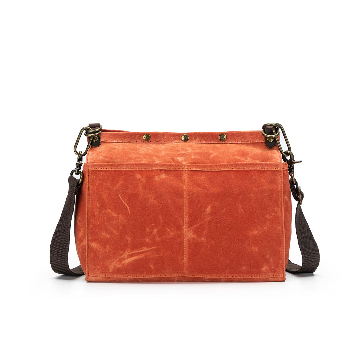 della Q Maker's Orange Canvas Rucksack - The Versatile Crafting Companion