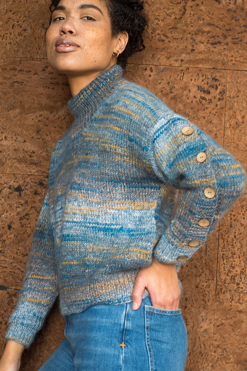 Berroco Booklet 428 - Exclusive Topaz Patterns - Rika Pullover PDF Download