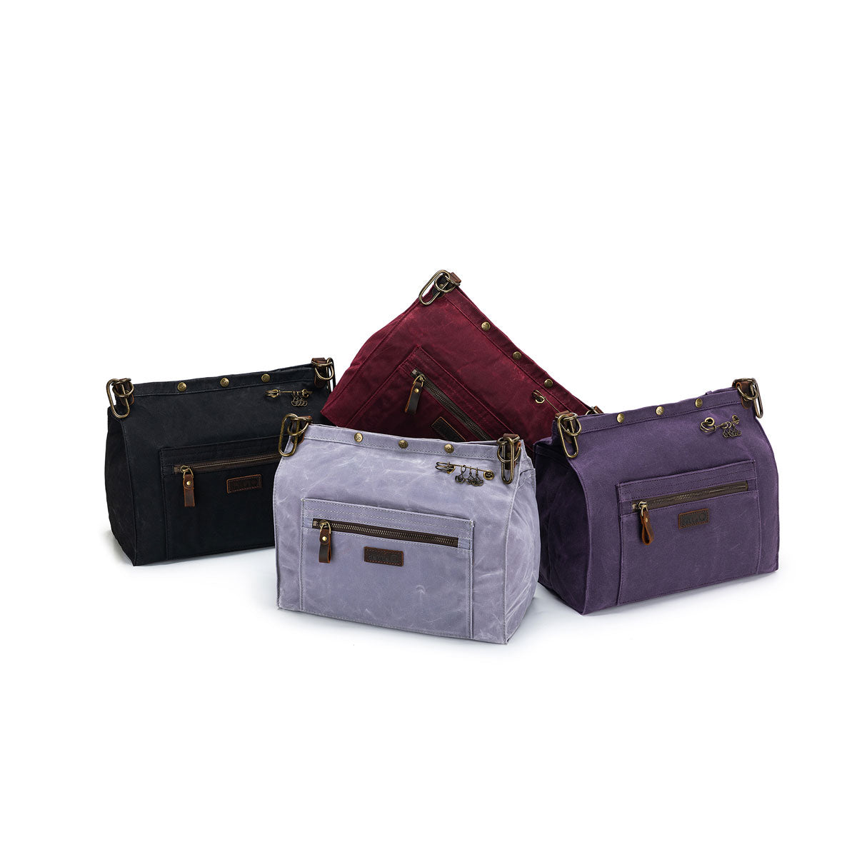 della Q Maker's Mustard Canvas Rucksack - The Ultimate Multi - Function Craft Bag