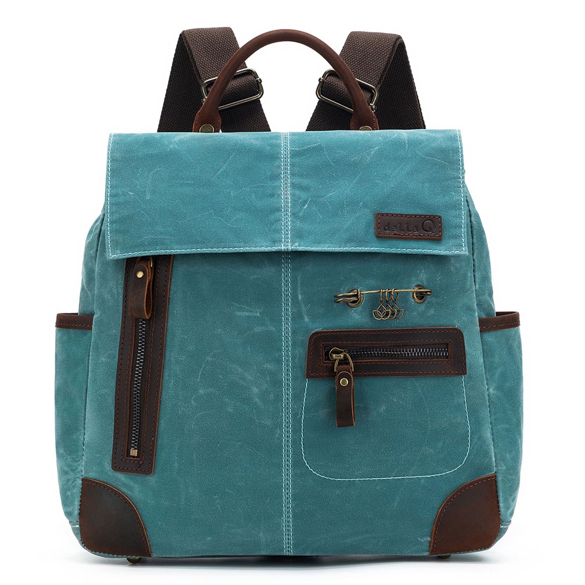 della Q Maker's Midi Teal Backpack - Ideal for Crafting Projects