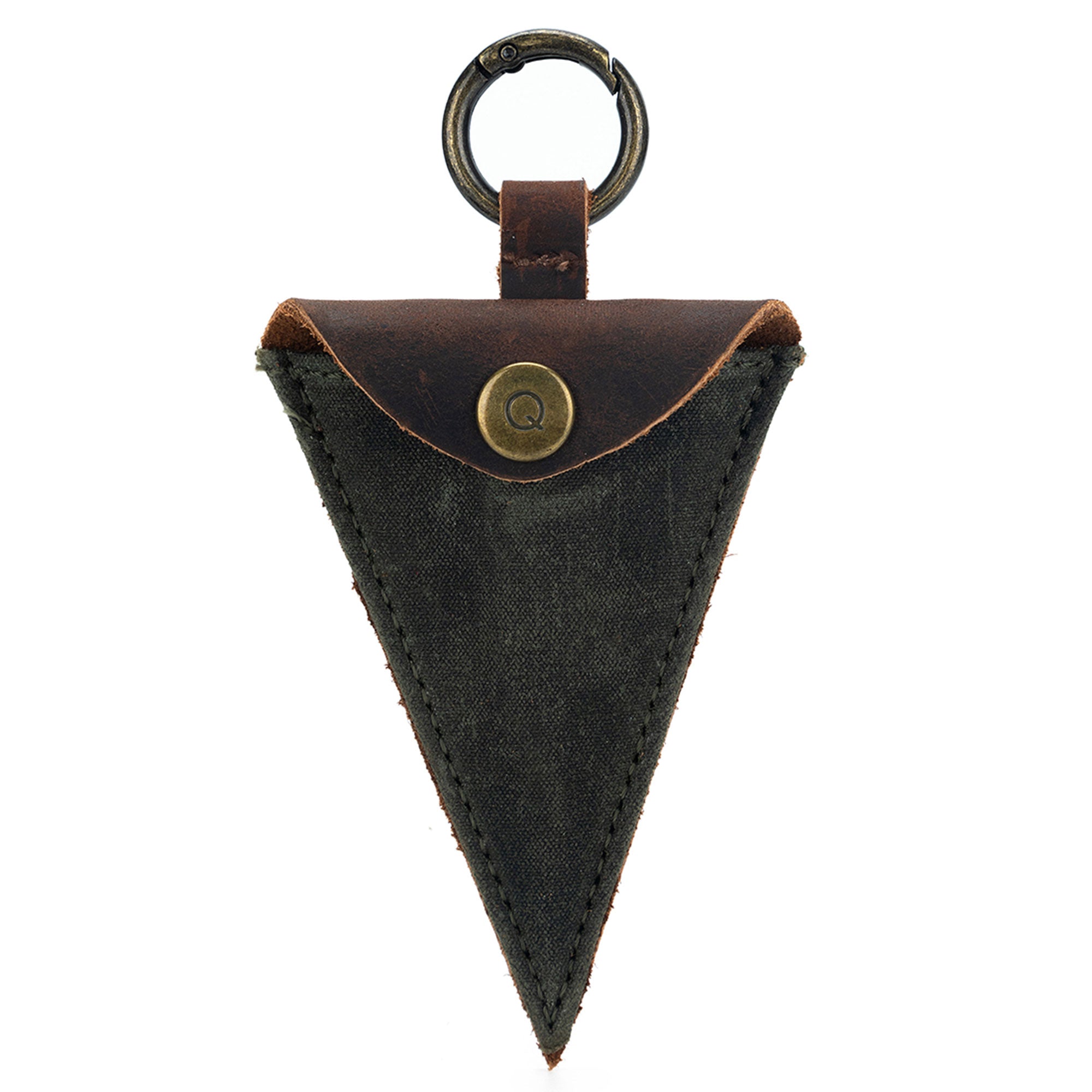 della Q Olive Scissor Pockets - Ideal for On-the-Go Crafters