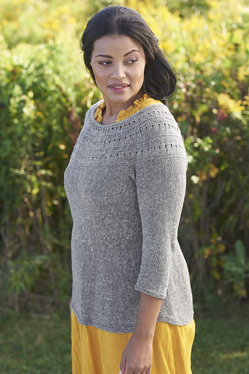 Berroco Mantra Stonewash Salisbury Light - Weight Pullover Knitting Patterns - PDF Download