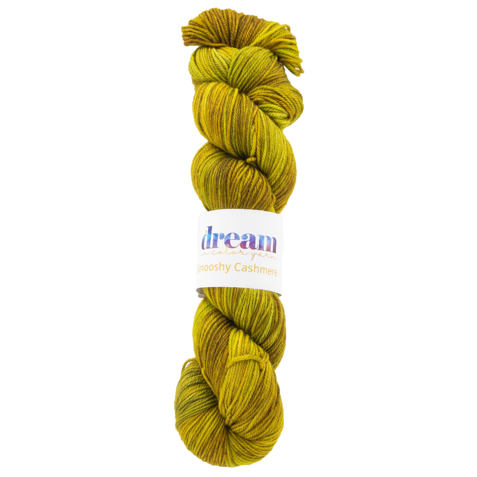 Dream in Color Smooshy Cashmere Yarn - Bitter - Ideal for Knitting and Crochet