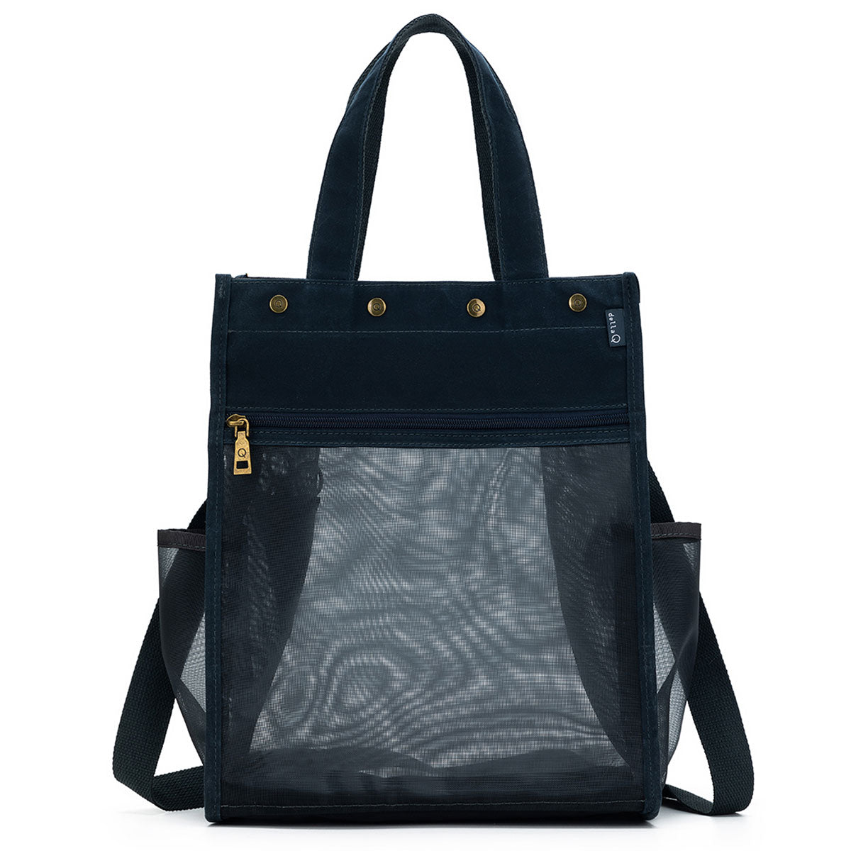 della Q Premium Maker's Tall Mesh Tote - Blue for Crafting Enthusiasts