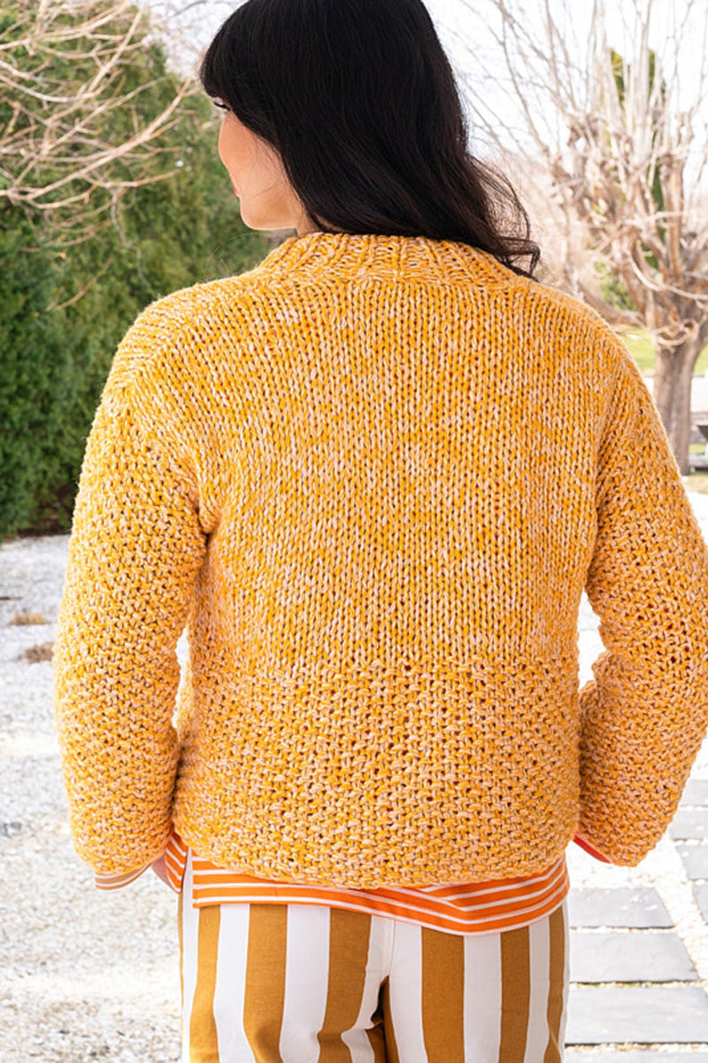 Berroco Bestie Patterns - Tina Cardigan PDF Download - Ideal Beginner's Knit Sweater
