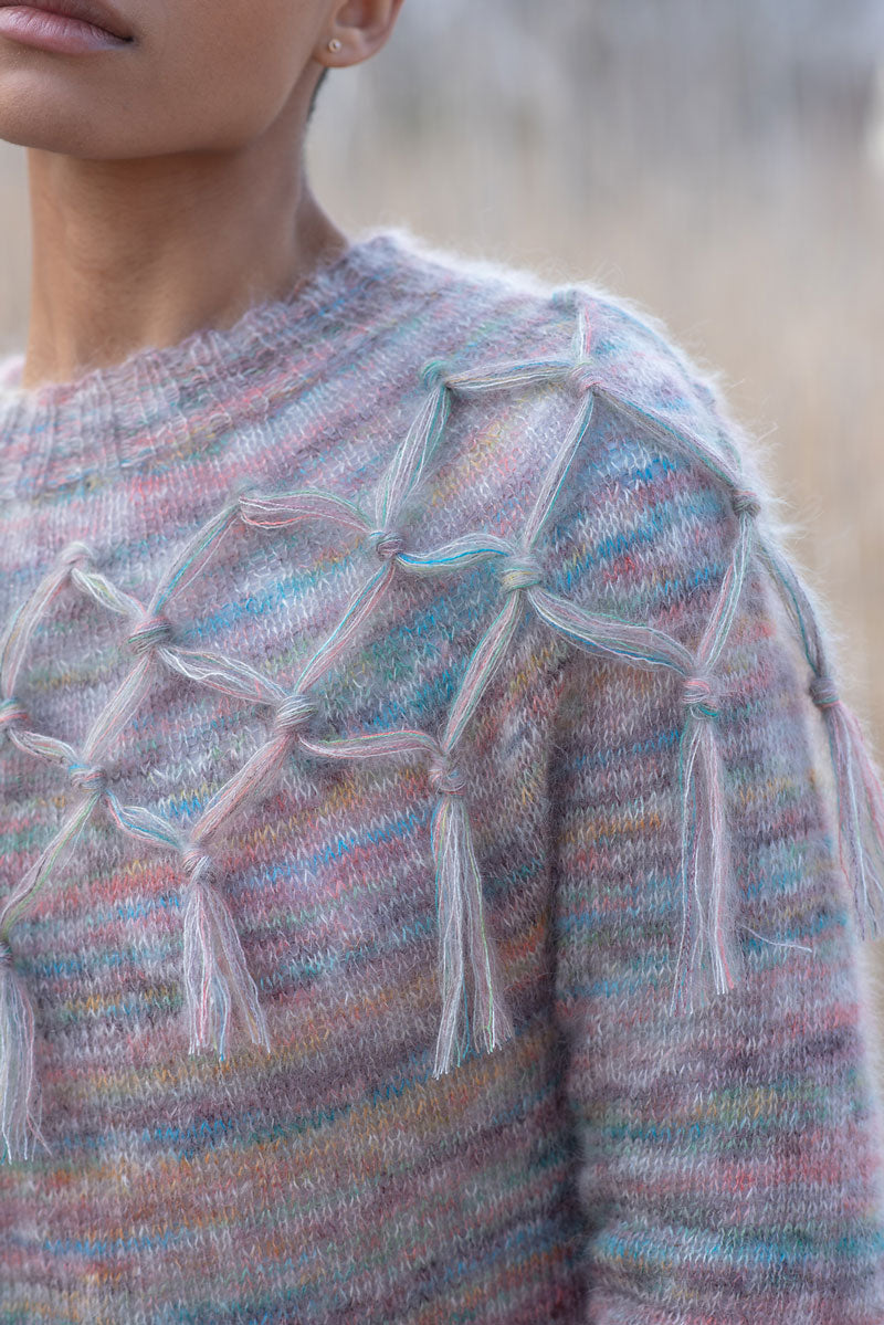 Berroco Aerial and Aerial Color Patterns - Dylla Pullover Pattern - PDF Download
