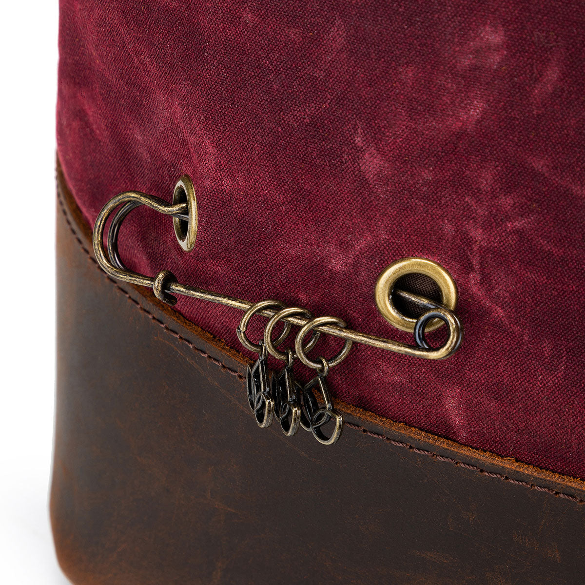Della Q Maker's Canvas Satchel - Stunning Purple for Crafters