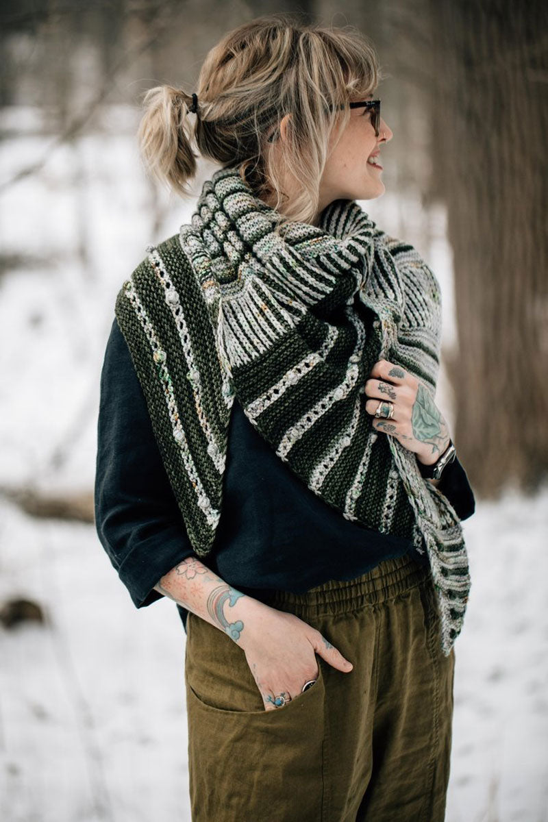 Andrea Mowry Drea Renee Knits - Untangled Stylish Knitting Pattern for Quick Shawl Creation